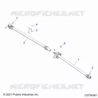 SYSTÃˆME DE TRANSMISSION, FRONT PROP SHAFT