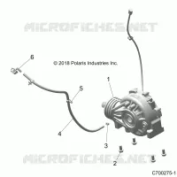 DRIVE TRAIN, FRONT SUPPORT PONT