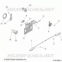 ELECTRICITE, TURN SIGNALS, HORN AND LICENSE PLATE LIGHT