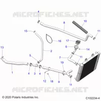 ENGINE, SYSTÃˆME DE REFROIDISSEMENT, HOSES