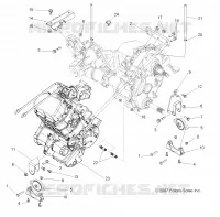 MOTEUR, SUPPORT TRANSMISSION