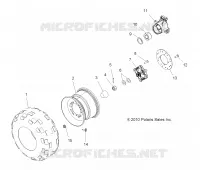 ROUES, REAR TIRE AND BRAKE DISC