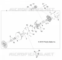 SYSTÈME DE TRANSMISSION, PRIMARY CLUTCH