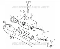 RESERVOIR D'HUILE ASSEMBLY Trail Boss W948527 (4926822682A011)