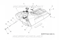 SYSTÈME D'ALIMENTATION, CARBURANT TANK ASM.