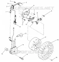STATOR SUPER SPORT 0960743 (4932183218C010)