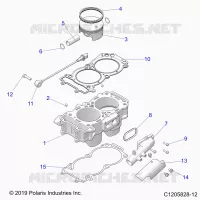 CYLINDRE AND PISTON