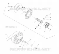 SYSTÈME DE TRANSMISSION, SECONDARY CLUTCH