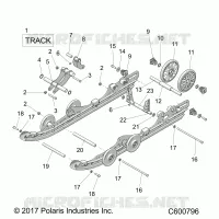 SUSPENSION ARRIERE AND TRACK