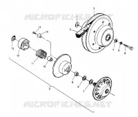 EMBRAYAGE DE TRANSMISSION ASSEMBLY TRAIL BOSS W948527 (4926822682B010)