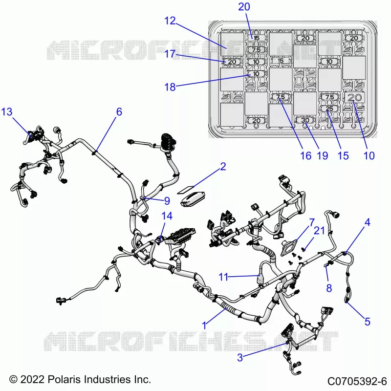 ELECTRICITE, WIRE HARNESS