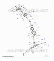 DIRECTION ASSISTEE ASM. -Z23N4V99AL/BL/AR/BR (C703084-2)