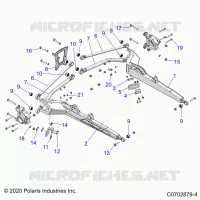 SUSPENSION ARRIERE TRAILING ARMS