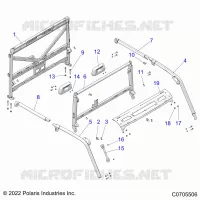 CHASSIS, CAB CADRE