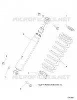 SUSPENSION ARRIERE SHOCK MOUNTING