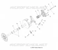 SYSTÈME DE TRANSMISSION, PRIMARY CLUTCH