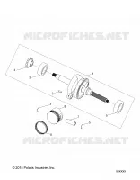 MOTEUR, VILEBREQUIN AND PISTON