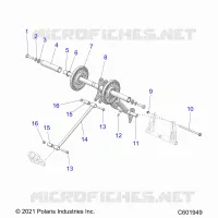 SUSPENSION, BRAS DE SUSPENSION ARRIERE