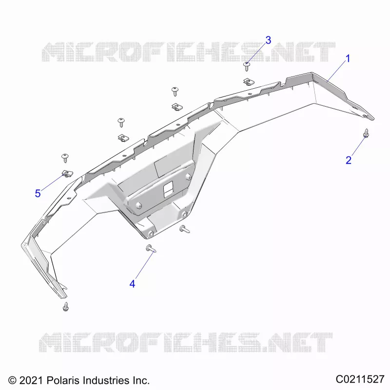 CARROSSERIE ARRIERE BUMPER
