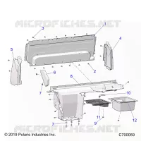 CARROSSERIE ARRIERE CLOSEOFF, AND FENDERS