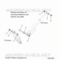SUSPENSION, SUPPORT AMORTISSEUR , REAR SUSP.