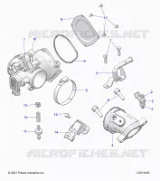 ENGINE, CORPS DE PAPILON AND FUEL RAIL