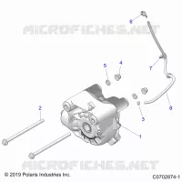 SYSTÃˆME DE TRANSMISSION, FRONT GEARCASE MOUNTING