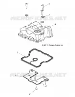 MOTEUR, COUVERCLE SOUPAPE