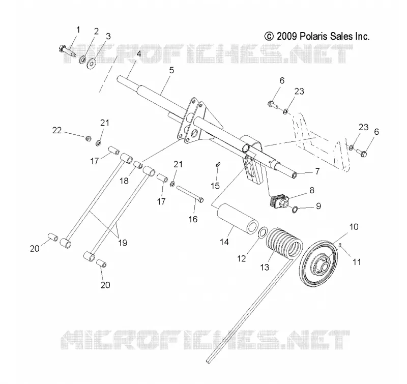 SUSPENSION, BRAS DE SUSPENSION ARRIERE