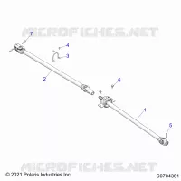 SYSTÃˆME DE TRANSMISSION, FRONT PROP SHAFT