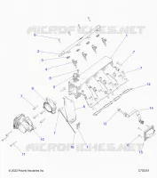 ADMISSION MANIFOLD, FUEL RAIL AND RELATED
