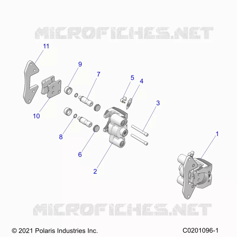 BRAKES, ETRIER DE FREIN AVANT