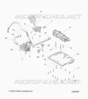 POMPE A HUILE/FILTER/COOLER/HOSES