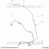 SYSTÃˆME D'ALIMENTATIONS, FUEL LINES, STD.