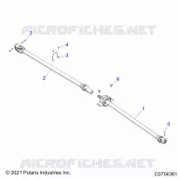 SYSTÃˆME DE TRANSMISSION, PROP SHAFT