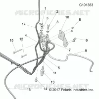 FREINS, VALVE SYSTEM