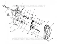 CARTER DE CHAINEE ASSEMBLY  500 EFI 0952774, EFI SKS 0952574,   EFI SKS PT 0952974, (4929052905B011)