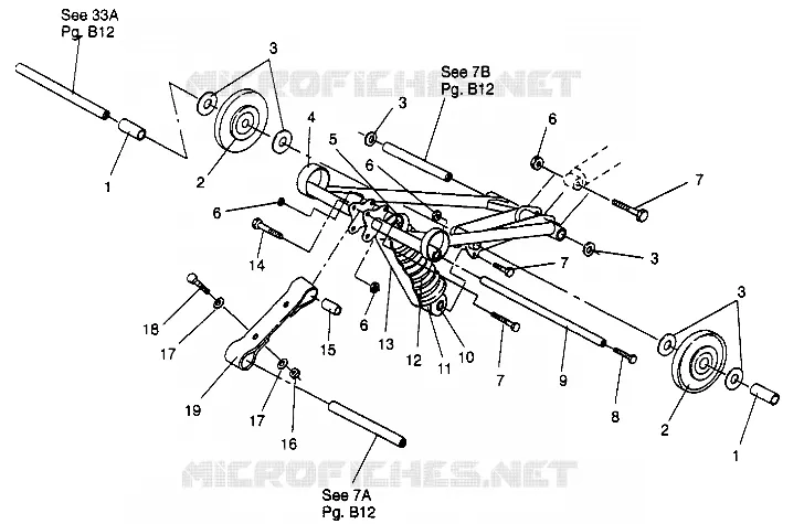 BRAS DE SUSPENSION AVANT SPORT 0960443 (4932223222C003)