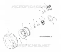 ROUES, REAR TIRE and FREIN DISC