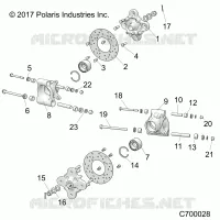SUSPENSION ARRIERE CARRIER