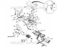 HABITACLE ARRIERE Sportsman 4x4 W948040 (4926842684A006)