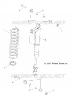 SUSPENSION ARRIERE SUPPORT AMORTISSEUR 