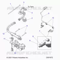 SYSTÃˆME D'ALIMENTATION, RAIL, LINES AND THROTTLE BODY