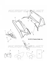HABITACLE ARRIERE AND HEAT SHIELDS