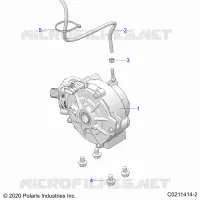 SYSTÃˆME DE TRANSMISSION, FRONT GEARCASE MOUNTING