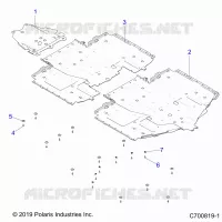 CHASSIS, SKID PLATES