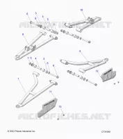 SUSPENSION AVANT CONTROL ARMS
