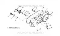 CARTERS MOTEUR COVER, LH