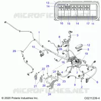 ELECTRICITE, MAIN WIRE HARNESS