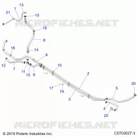 REFROIDISSEMENT ROUTING, ENGINE